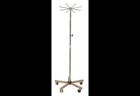 stender portacinture ad 1 raggiera cromato 